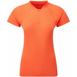 Montane Fem Dart Nano Zip T-Shirt tigerlily