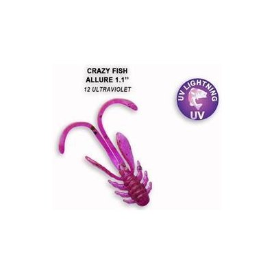 Crazy Fish Allure 2,7 cm 12 Ultraviolet 10 ks – Zbozi.Blesk.cz