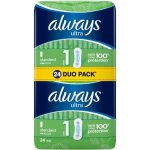 Always Ultra duo standard dámské vložky 24 ks – Zboží Mobilmania
