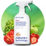 Attitude čistič na ovoce a zeleninu bez vůně s rozprašovačem 800 ml – Zboží Dáma