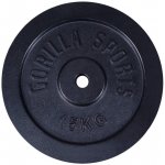 Gorilla Sports litina 15 kg 330 mm – Hledejceny.cz
