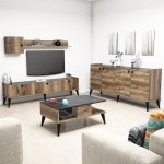 Kalune Design Lidya ořech černý mramor II – Zboží Dáma