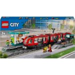 LEGO® City 60423 Tramvaj a zastávka v centru města – Zbozi.Blesk.cz