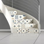 Ambiance Samolepky v sadě na kachličky 24 ks 15x15 cm Minimal – Zboží Mobilmania