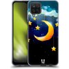 Pouzdro a kryt na mobilní telefon Samsung Pouzdro Head Case Samsung Galaxy A12 LOVE AFFLOAT MĚSÍC