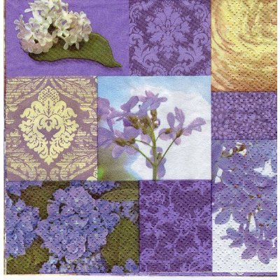 Ubrousky 33x33 cm FIALOVÁ KRÁSA – Sleviste.cz