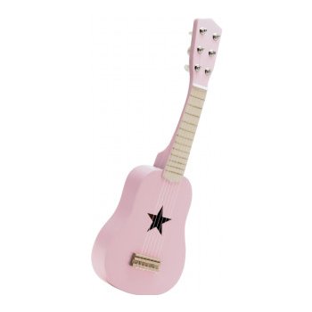 Kids Concept dřevěná kytara růžová
