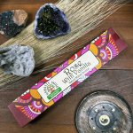 Namaste Mandala Masala Vonné tyčinky Růže s vanilkou 15 g – Hledejceny.cz