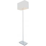 ACA ACA Lighting stojací lampa chrom kov 1XE27 bílý kabel čtvercová základna W123cm bez stínidla MIX and MATCH MF15018CHW – Hledejceny.cz