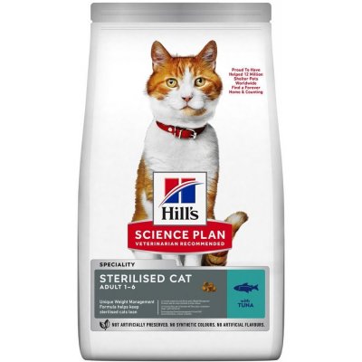 Hill's Young Adult Sterilised Tuna 10 kg – Hledejceny.cz