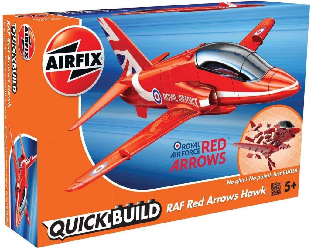 AIRFIX Quick Build letadlo J6018 RAF Red