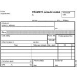 MSK 51 Příjmový pokladní doklad nečíslovaný s tabulkou NCR – Zboží Živě