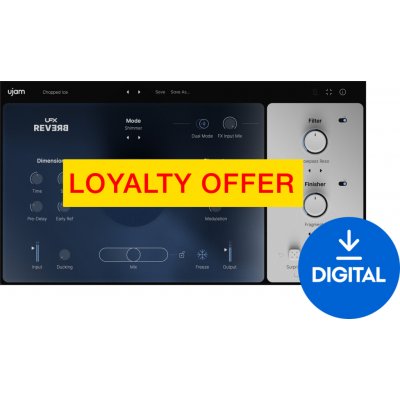 UJAM UFX REVERB 2 Loyalty Offer (Digitální produkt) – Zboží Mobilmania