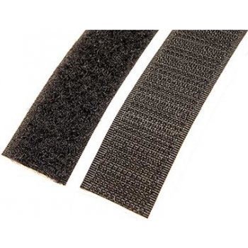 Velcro Páska se suchým zipem nalepovací 20mm x 1m černá VEL-EC60211 - 25.16.5509