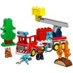 LEGO® DUPLO 10473 Hasičské auto s hadicí a hasičem – Zboží Živě