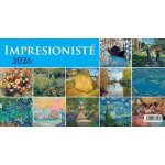 Impresionisté, stolní, 28 x 15 cm 2026 – Zboží Dáma