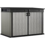 KETER GRANDE STORE šedohnědá 190,5 x 109,3 x 132,5 cm 17204255 – Zboží Mobilmania