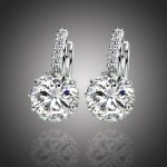 Sisi Jewelry náušnice Swarovski Elements Bernadette E1108-ET-403A Bílá/čirá – Hledejceny.cz