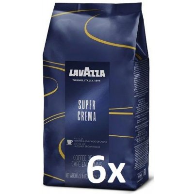Lavazza Super Crema 6 x 1 kg – Sleviste.cz