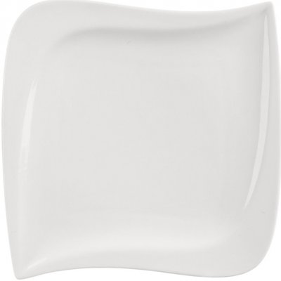 Orion Mělký talíř MONA Musica 25x25 cm bílá – Zboží Mobilmania