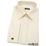 Avantgard smokingová košile slim krytá léga MK 10501 bílá – Zboží Mobilmania