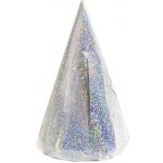 PartyDeco Párty kloboučky holografické stříbrné 6ks – Sleviste.cz
