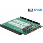 Delock 3.5” Převodník SATA 22 pin / SFF-8643 NVMe > 1 x M.2 NGFF Key M + 1 x M.2 NGFF Key B | 62704 – Hledejceny.cz