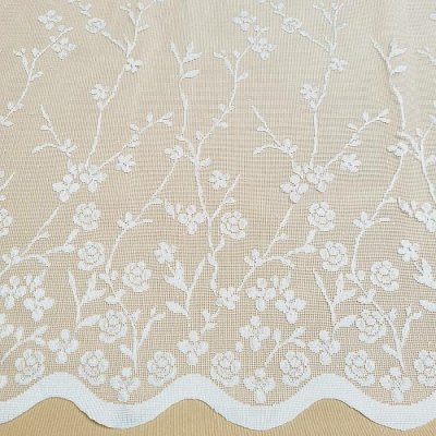 Žakárová záclona KVĚTINKY 150 cm – Hledejceny.cz