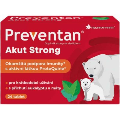 Preventan Akut Strong 24 tablet – Hledejceny.cz