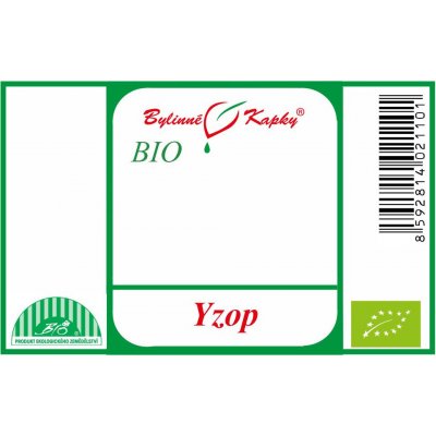 Bylinné kapky Pavlovy Yzop BIO tinktura 50 ml – Hledejceny.cz