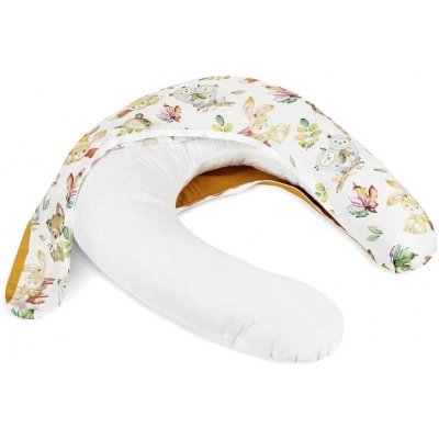 Bellatex Povlak na kojící polštář na zip lesní zvířátka – Zboží Dáma