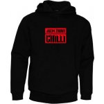 CHILLIMAT mikina Jsem Žrout Chilli černá – Sleviste.cz