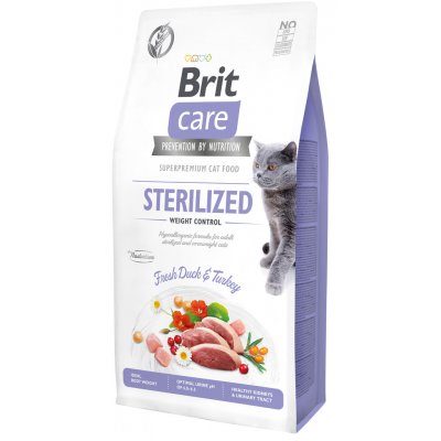 Brit Care Cat Grain-Free Sterilized Weight Control 7 kg – Zbozi.Blesk.cz