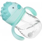 Akuku kouzelná láhev s brčkem a závažím mintová 250 ml – Zboží Dáma