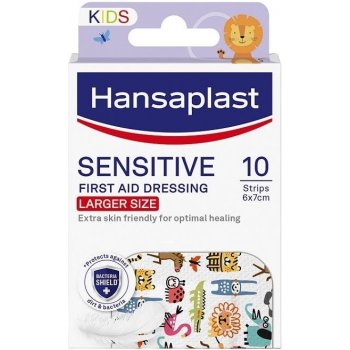 Hansaplast Sensitive Zvířátka large náplast 10 ks