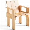 Zahradní židle a křeslo HAY Židle Crate, pinewood