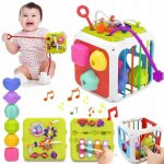 Woopie senzorická edukační kostka – Zboží Mobilmania