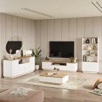 Hanah Home Living Room Furniture Set FR19-AW Atlantic Pine White – Sleviste.cz