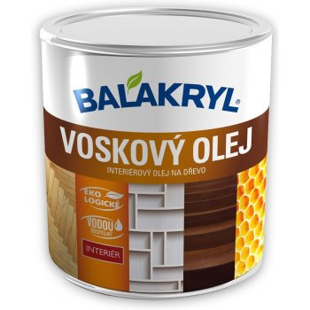 Balakryl Voskový olej 0,75 l natural