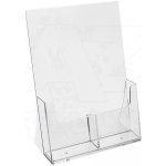 A-Z Reklama CZ plastový stojánek na letáky vedle sebe stojací 2 x DL 1/3A4 – Zboží Mobilmania