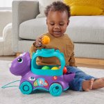 Fisher-Price Hrající Dino s vyskakujícími míčky CZ/SK/ENG/HU/PL HNR51 – Zboží Mobilmania