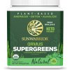 Doplněk stravy na detoxikaci Sunwarrior Ormus Warrior Super Greens Bio 450 g natural