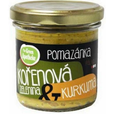 Green Apotheke Pomazánka kořenová zelenina s kurkumou 140g – Sleviste.cz