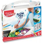 MAPED Kreativní sada MAPED Creativ Blow Pen Art foukací fixy - sada 6 ks – Zboží Mobilmania