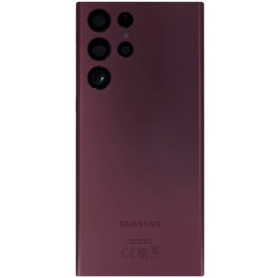 Kryt Samsung Galaxy S22 Ultra zadní burgundy – Zboží Živě