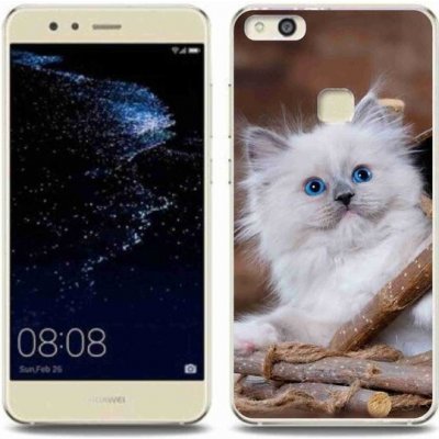 Pouzdro mmCase Gelové Huawei P10 Lite - bílé kotě – Zboží Mobilmania