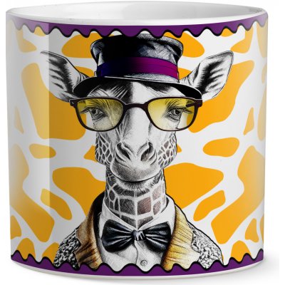 EGAN HUMAN Sada 2 květináčů žirafa ''FAR-SIGHTEDNESS'' 8,5 × 8,5 cm – Hledejceny.cz