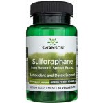 Swanson Sulforaphane Broccoli extract Sulforafan z extraktu z brokolice 400 mcg 60 rostlinných kapslí – Hledejceny.cz