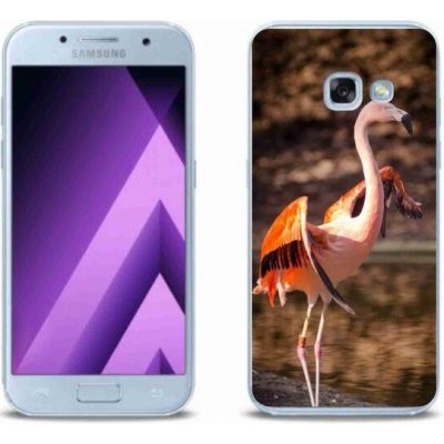 Pouzdro mmCase Gelové Samsung Galaxy A3 2017 - plameňák 2