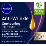 Nivea Anti Wrinkle Contouring noční krém 65+ 50 ml – Zboží Mobilmania